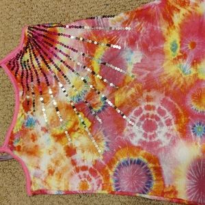 Girls Justice Sequin accent Tank